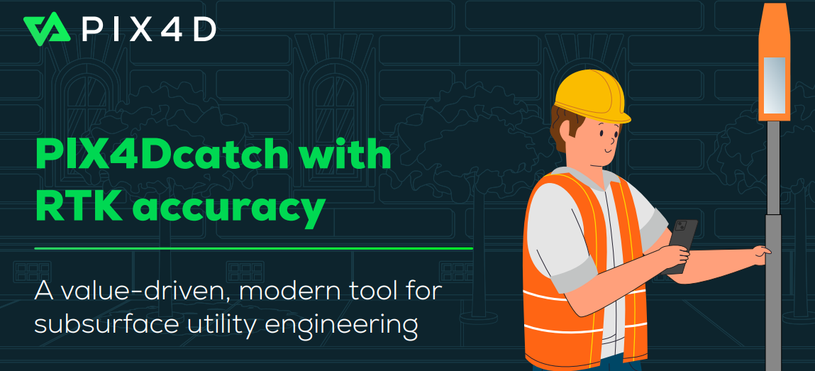 PIX4Dcatch with RTK accuracy
